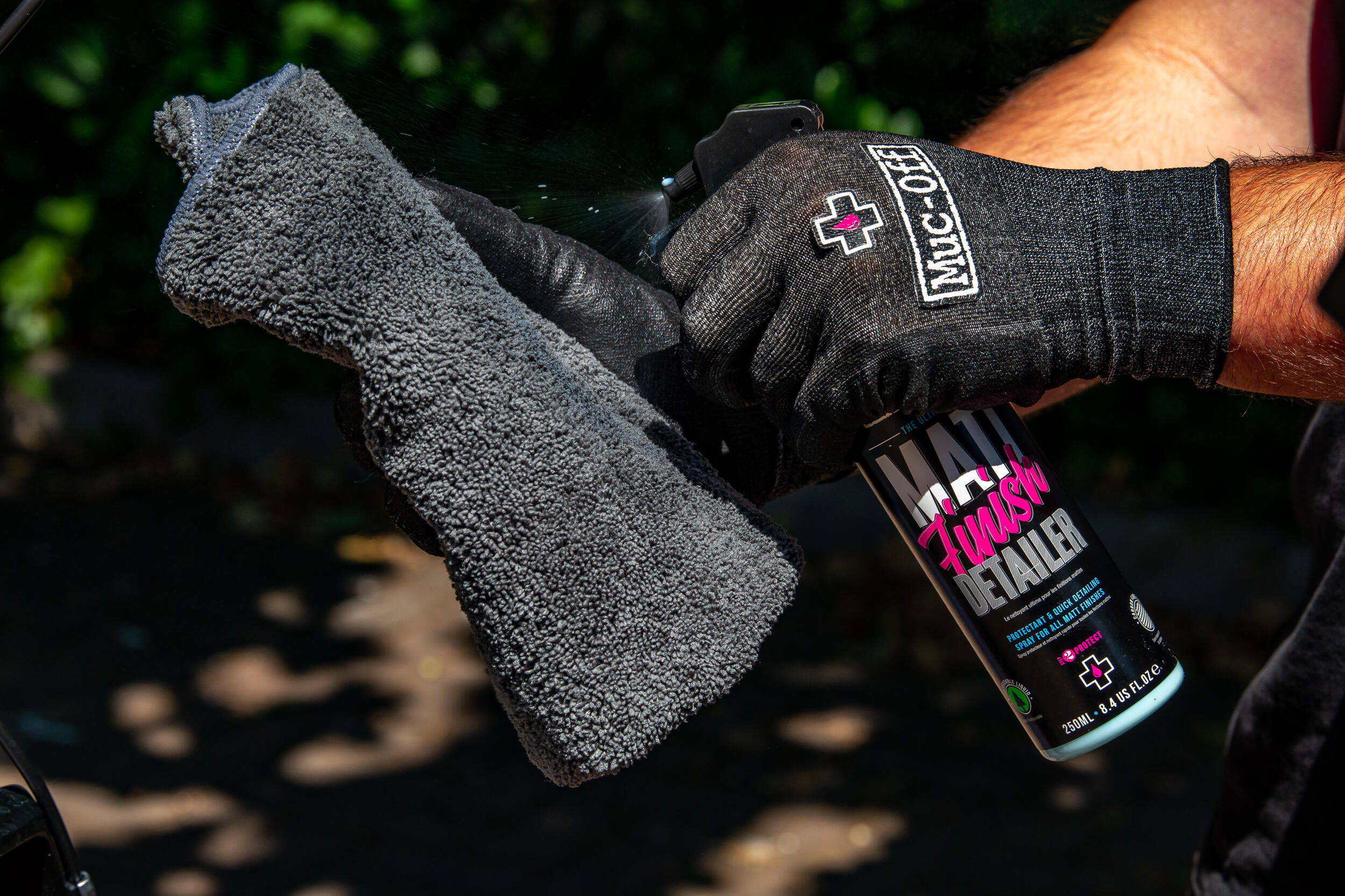 Muc Off Fahrradpolitur Matt Finish Detailer, 250 ml 2/3