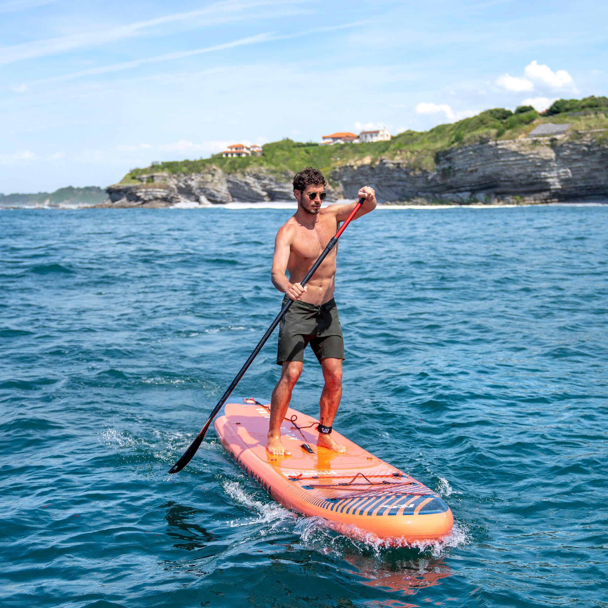Aqua Marina MONSTER 366cm Stand Up Paddleboard Pakket Rood 6/8