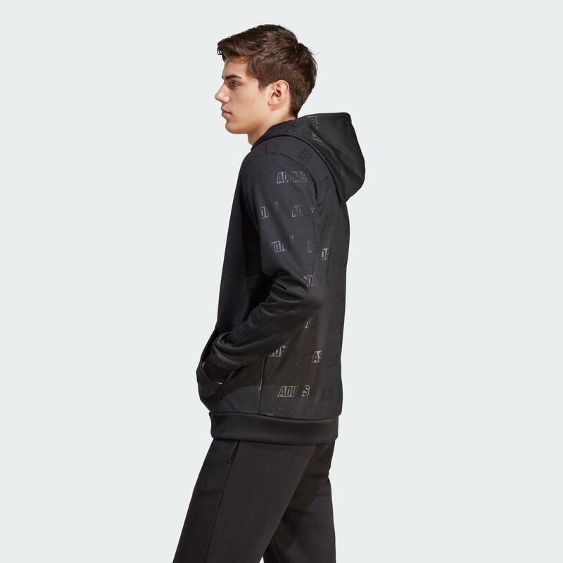 Veste de survêtement entièrement zippée polaire relief adidas