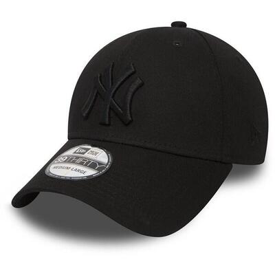 Kap new era 39thirty classic new york yankees, zwart, uniseks