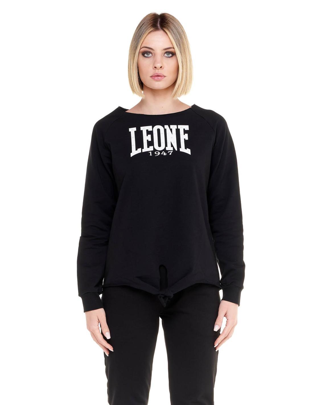 Felpa annodata girocollo da donna Luxury |  Leone 1947 Apparel