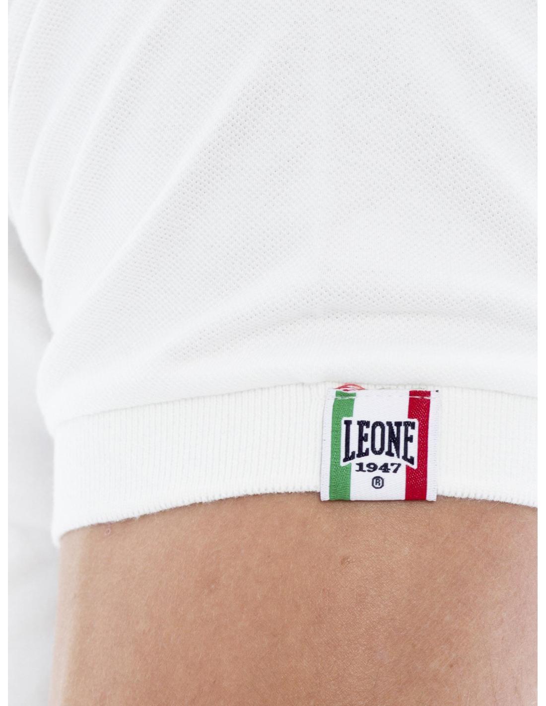Leone 1947 Apparel herenpoloshirt met korte mouwen 5/6