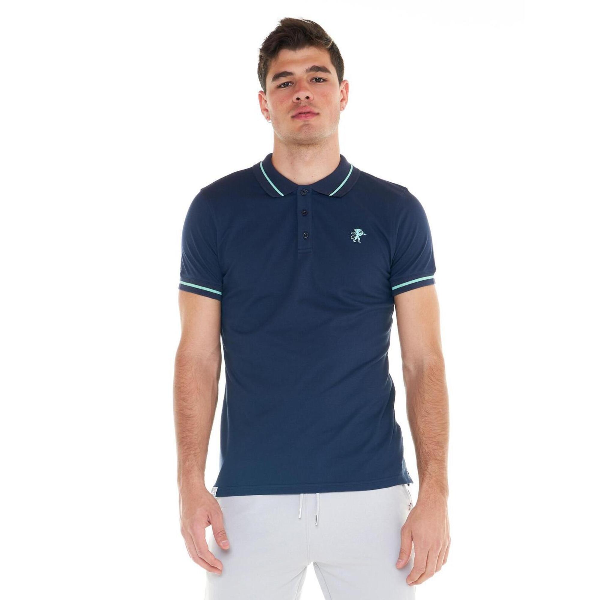 Leone 1947 Apparel - Polo Homme Manches Courtes Leone Bold Color - Polo Manches Courtes - Bleu - 48 Xl - Decathlon
