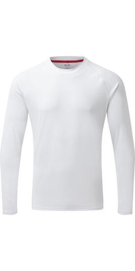 Tee-Shirt UV Tec à Manches Longues Blanc - Homme
