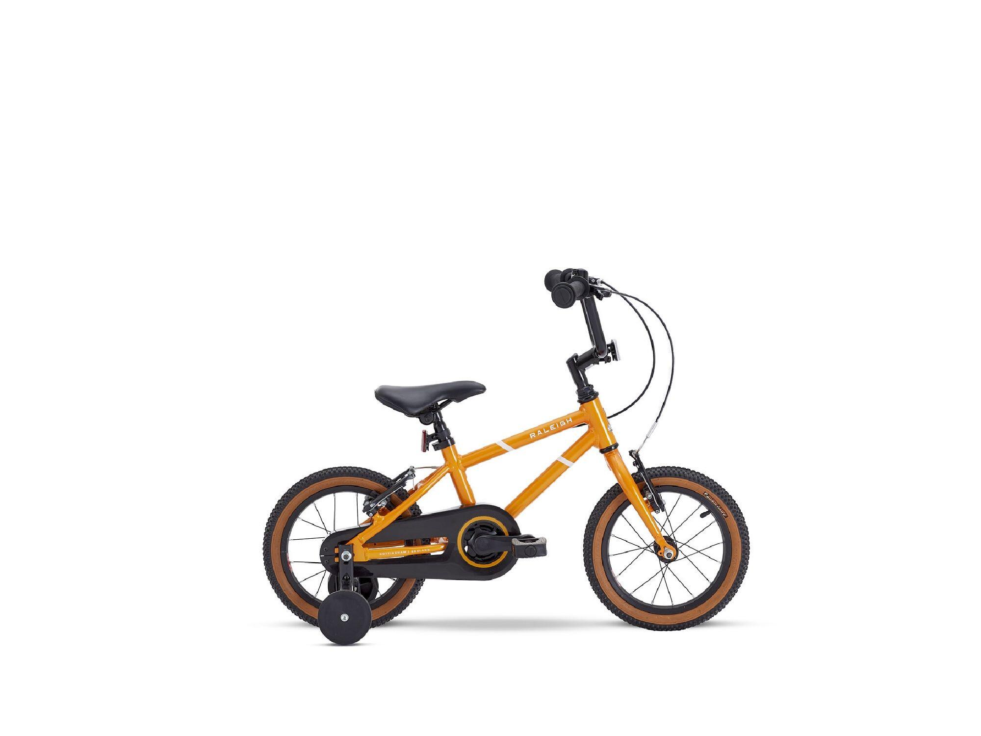 Raleigh POP 14 Alloy Childrens Bike ORANGE RALEIGH Decathlon