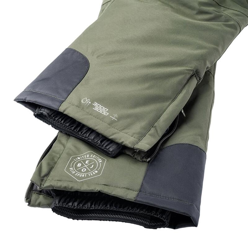 Pantalon de ski HALVAR Enfant (Vert kaki foncé)