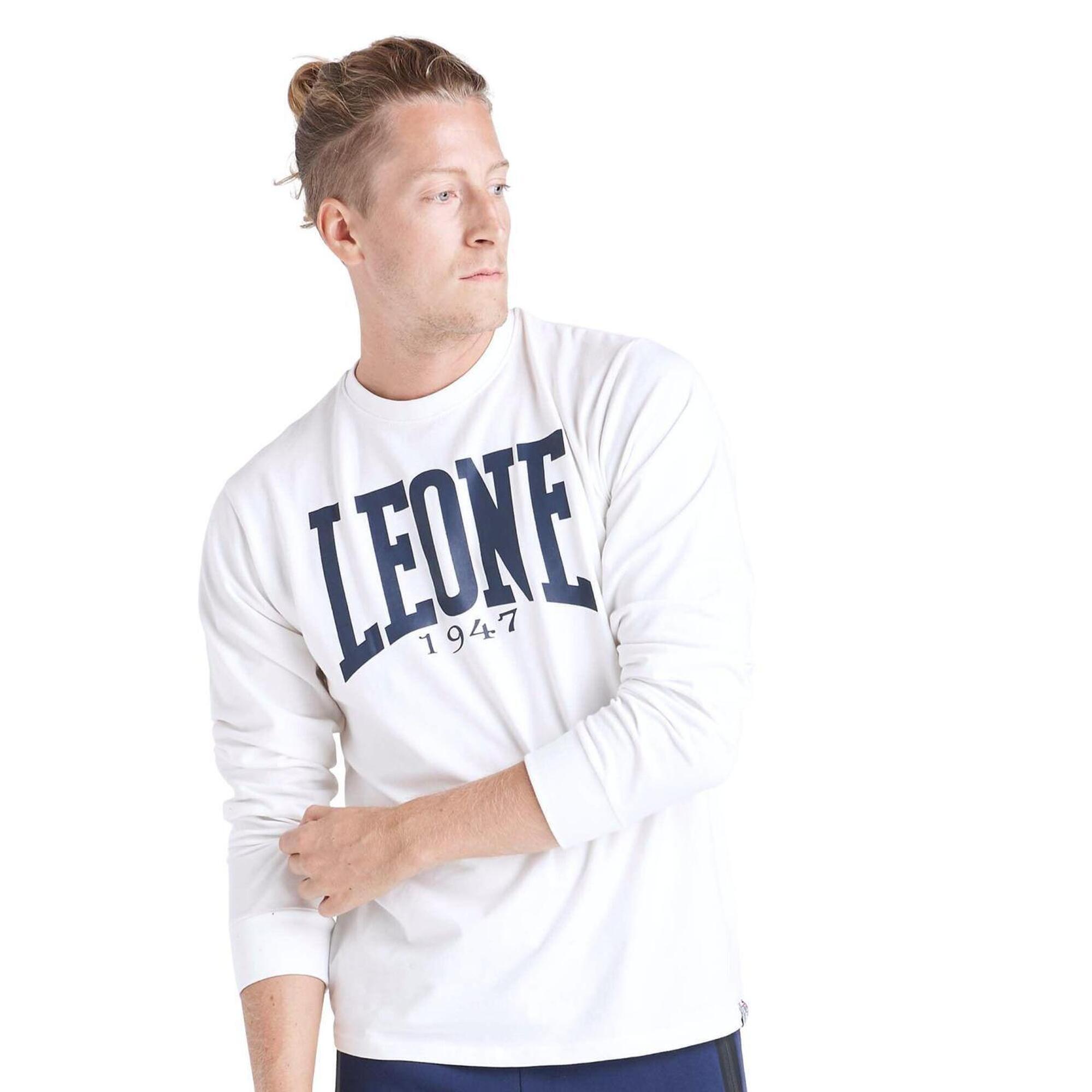 Leone 1947 Apparel - Leone 1947 Apparel T-shirt À Manches Longues Pour Homme - T-shirt Manches Longues - Blanc - 48 Xl - Decathlon