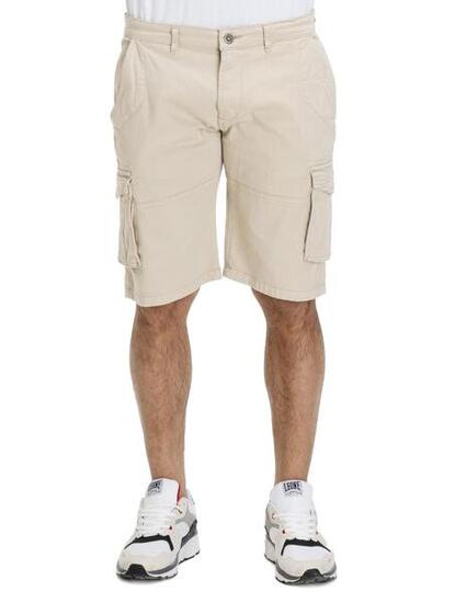 Bermuda cargo homme Earth Tones