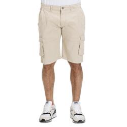 Bermudashort met grote zakken heren Earth Tones