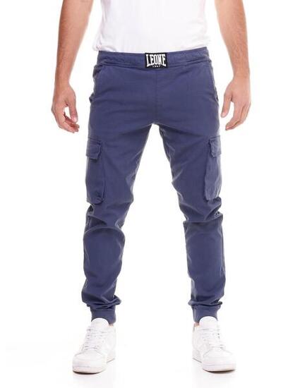 Pantalon cargo minimaliste pour hommes avec poignets élastiques