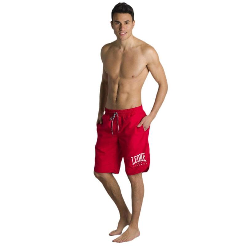 Shorts de baño con logo Beach Needs para hombre