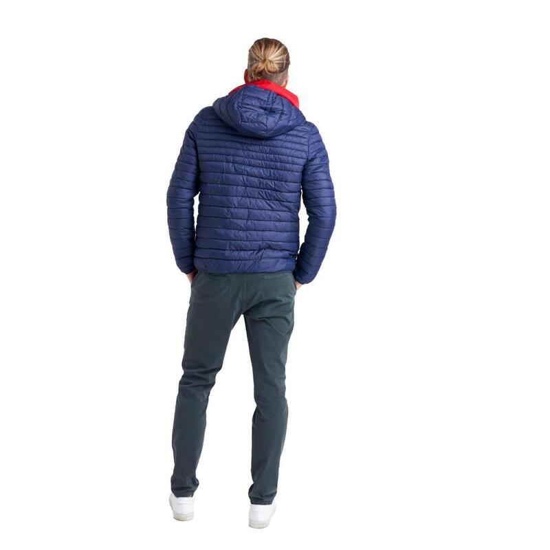 Chaqueta de hombre con capucha y cremallera Leone Basic