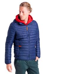 Veste homme avec capuche et zip Leone Basic