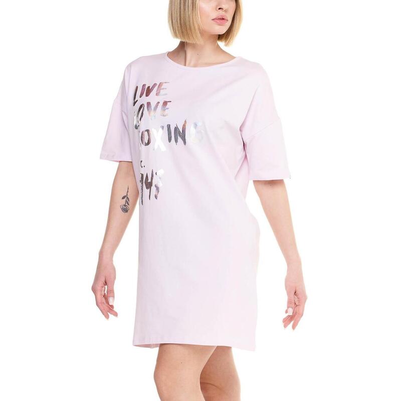 T-shirt large femme manches courtes Sparkly