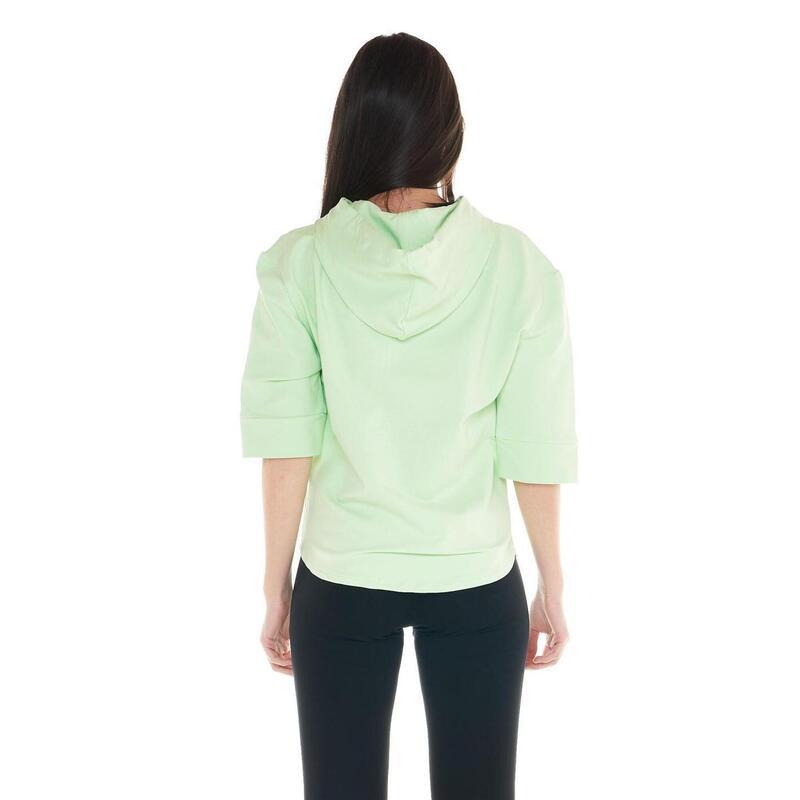 Sweat femme manches 3/4 Leone Basic