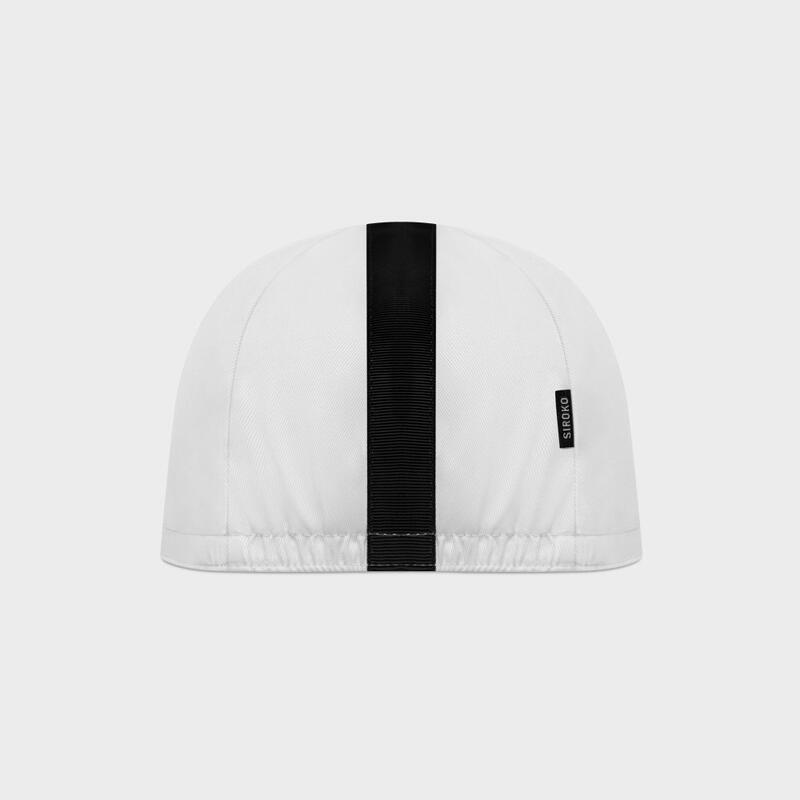 Casquette vélo rétro Cyclisme Homme et Femme Drift Blanc