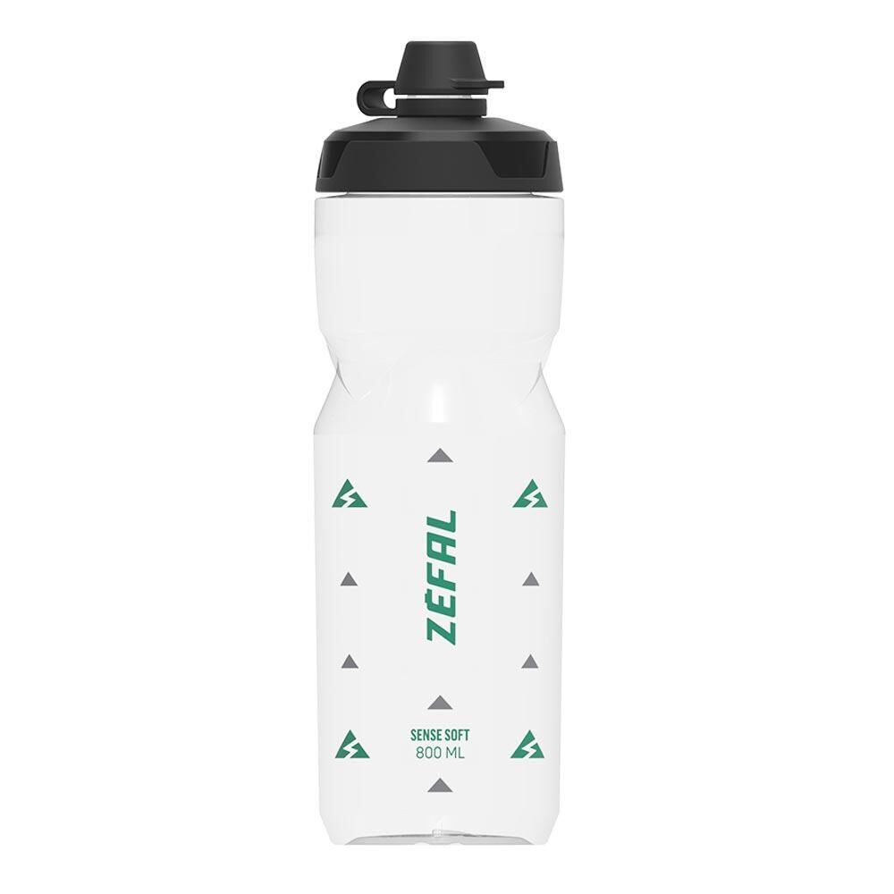 ZEFAL Zefal Sense Soft 80 No-Mud Water Bottle - Translucent