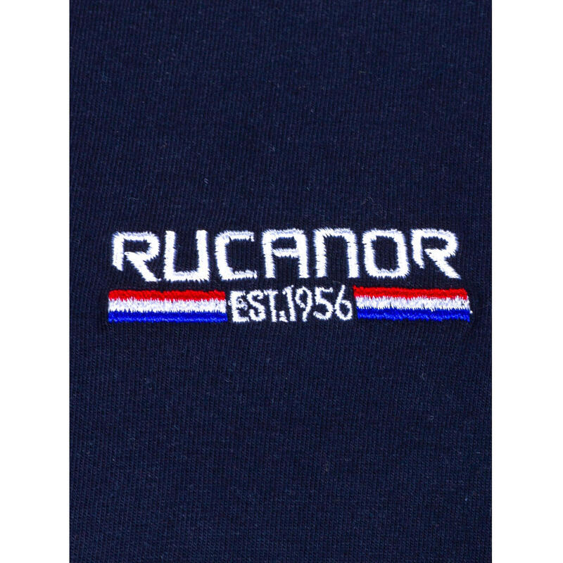 Rucanor Raffi basic shirt ronde hals heren donkerblauw