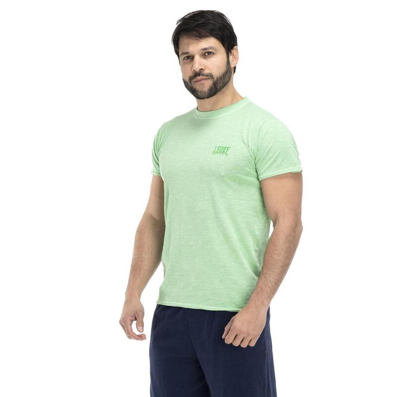 Camiseta hombre efecto lavado playa