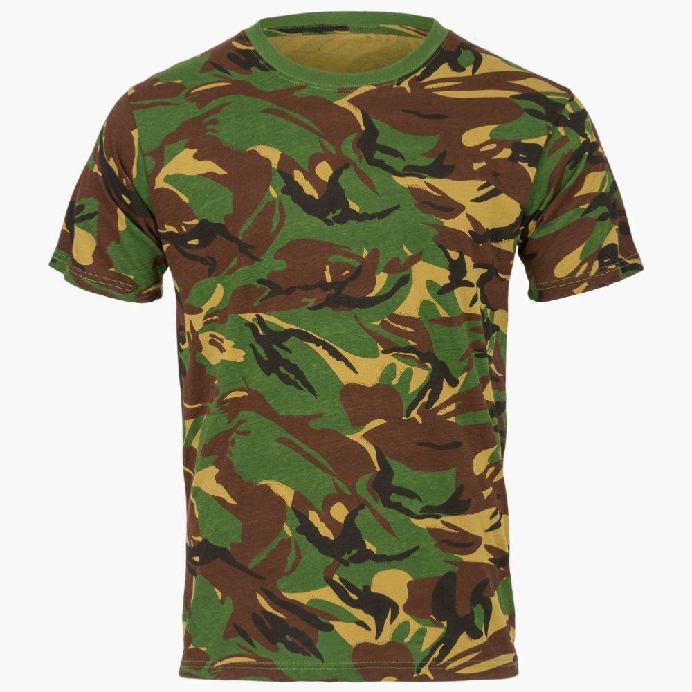 HIGHLANDER Maglietta militare BRITISH CAMO - S