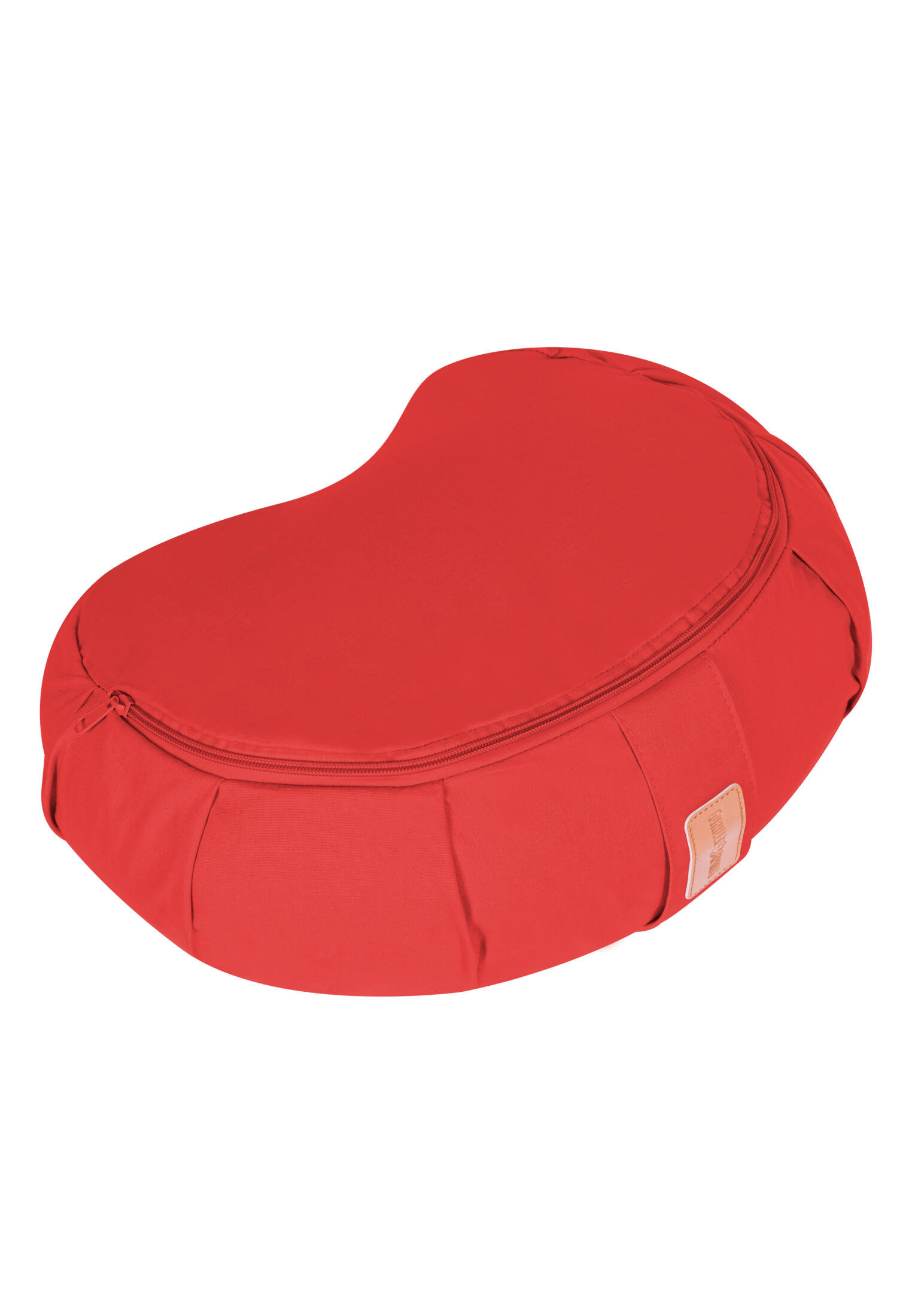 Gorilla Sports Yogakussen - Meditatie - Halve maan vorm - Rood 3/7