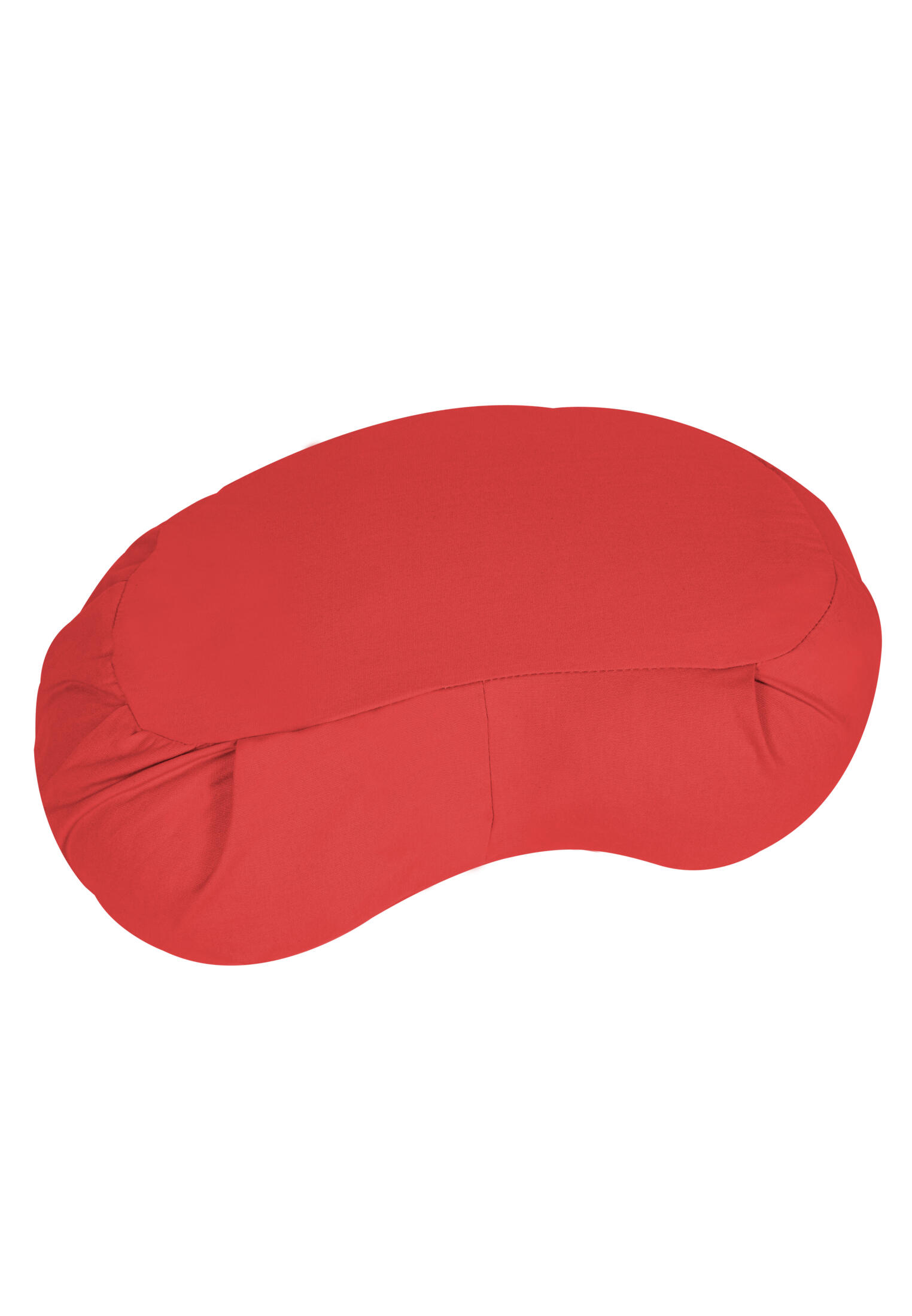 Gorilla Sports Yogakussen - Meditatie - Halve maan vorm - Rood 2/7