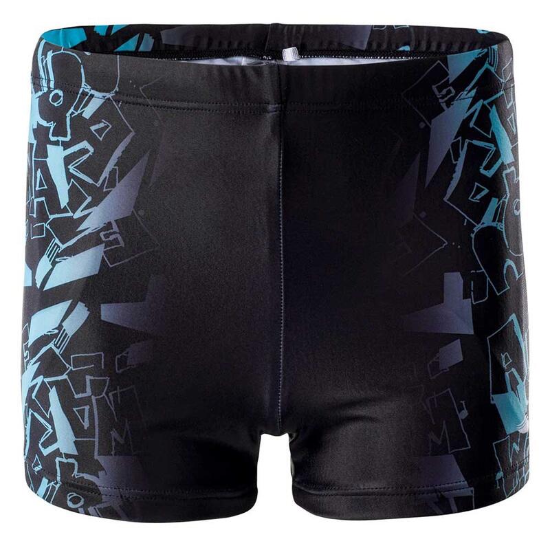 Heren Atos Zwemshorts (Zwart/Scuba Blauw)