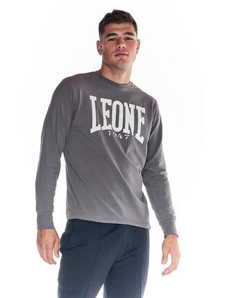 T-shirt homme manches longues en coton Leone Basic