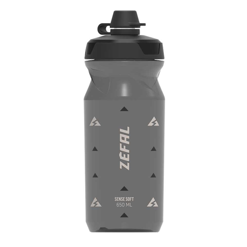 Zefal Sense Soft 65 No Mud Water Bottle - Smoke