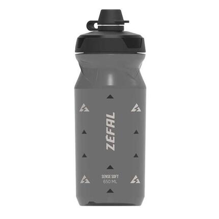 Bidon Sense Soft 65 Zefal No-Mud Bottle smoked black 0,65 l