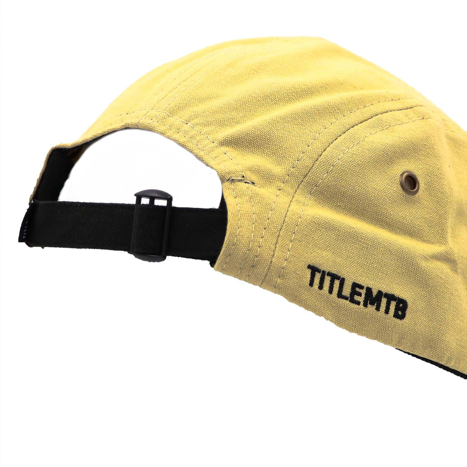 TITLE Boné BTT Casquette Five Panel Amarelo