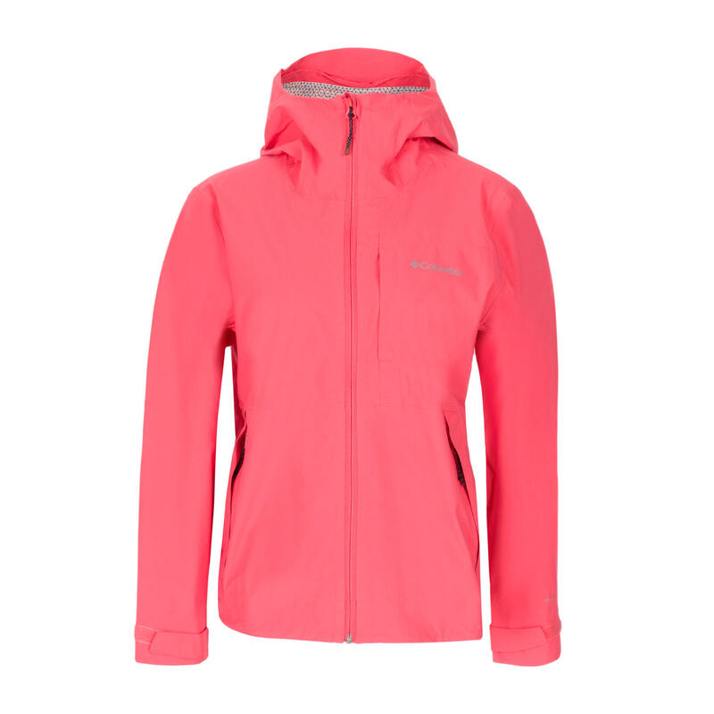 Chaqueta de lluvia con una membrana femenina Columbia Omni-Tech Ampli-Dry