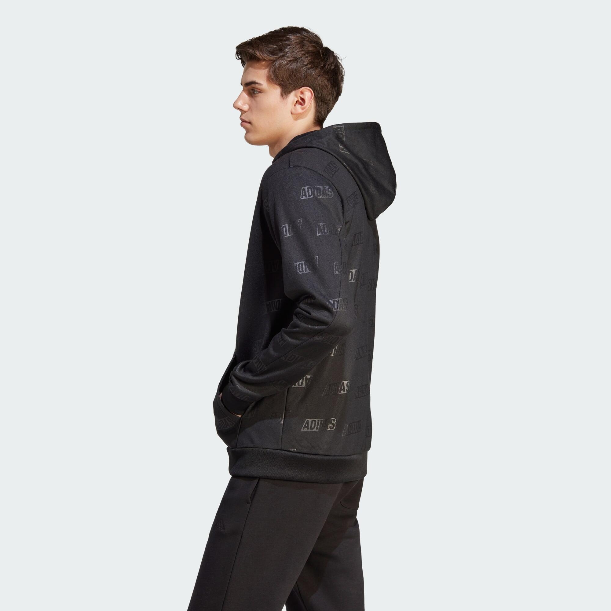 Veste de survêtement entièrement zippée polaire relief adidas 3/7