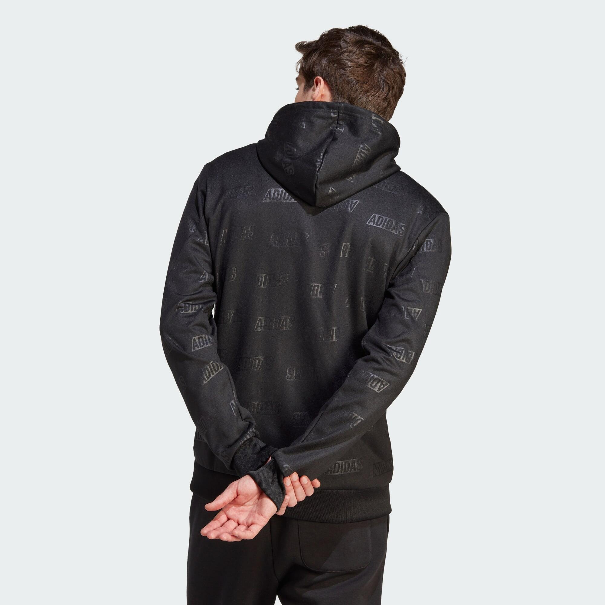 Veste de survêtement entièrement zippée polaire relief adidas 4/7