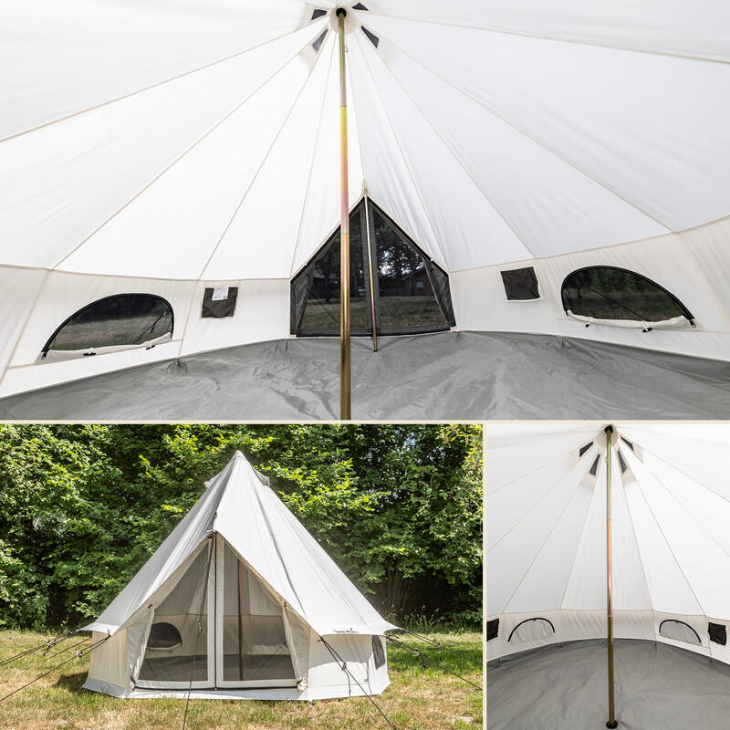 Namiot kempingowy Tipi Jatuni 300 Protect, 3-osobowy, 1 duża sypialnia