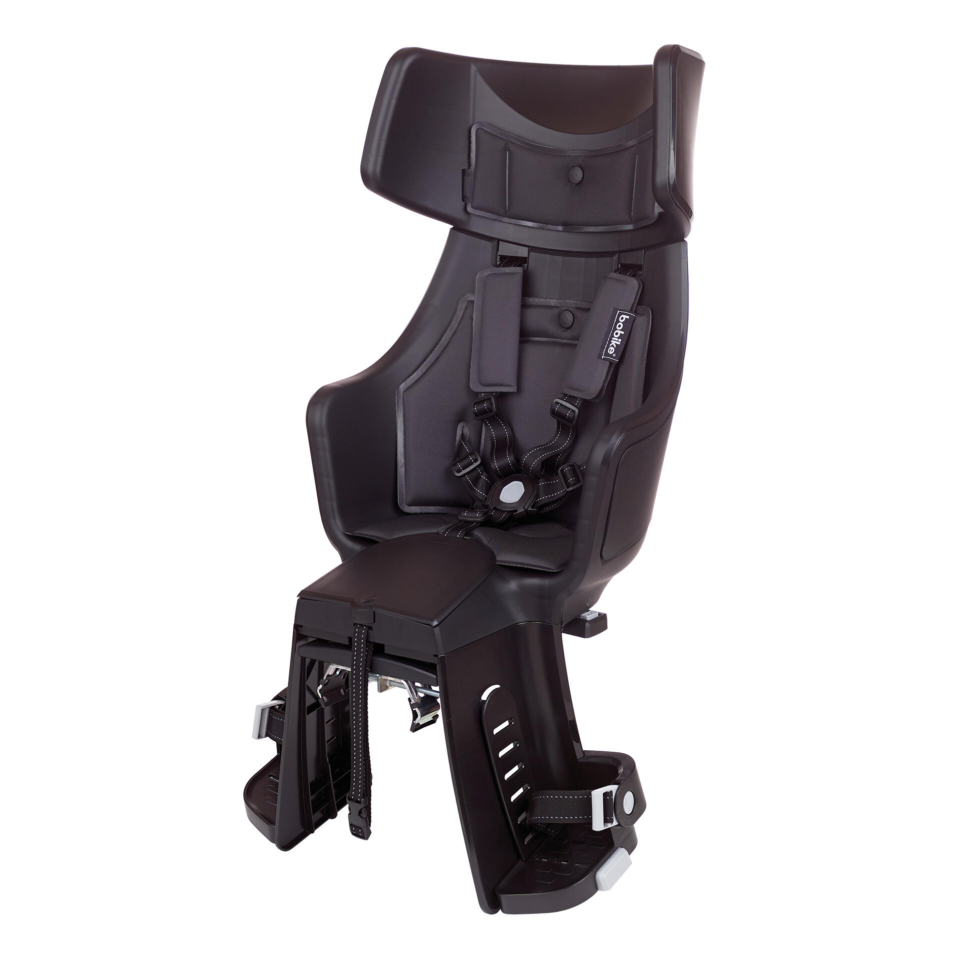 Cadeira Bicicleta Traseira Exclusive Tour Plus LED Porta-Bagagem Preto