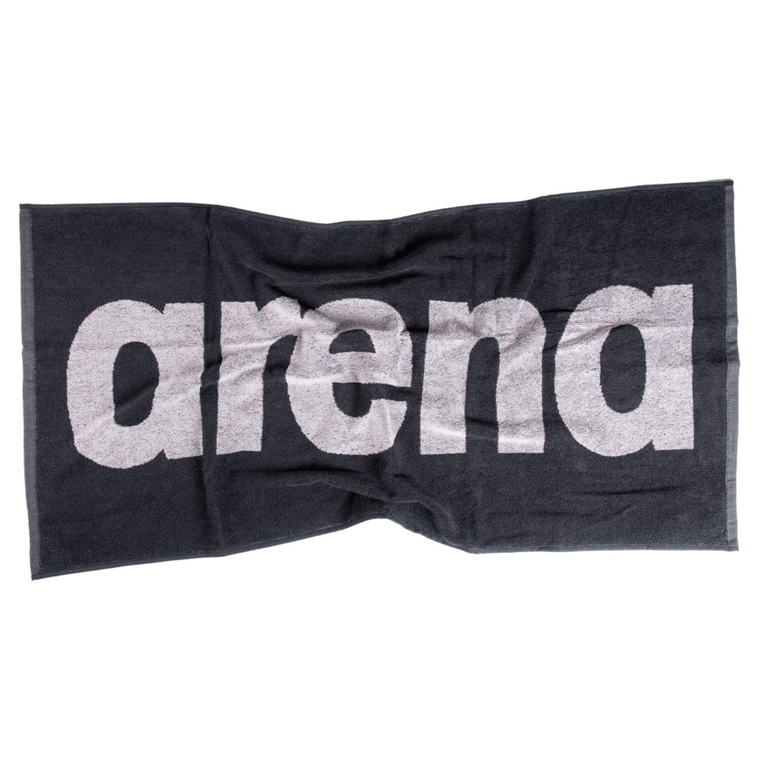 Arena Gym Soft Towel - Black / Grey 2/2