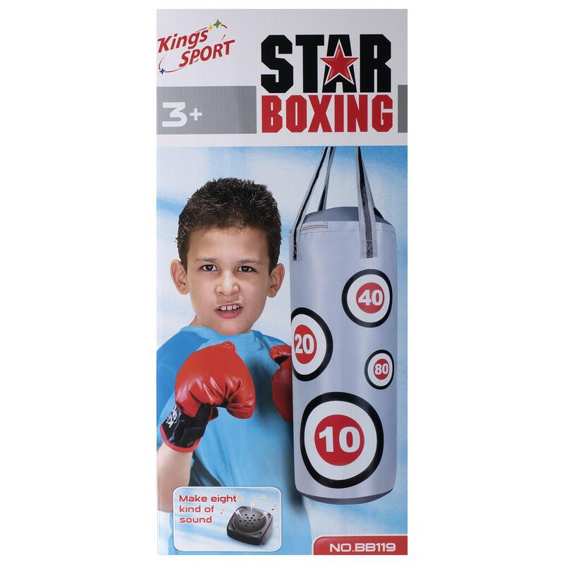 Set box Star Boxing cu sunete, pentru copii