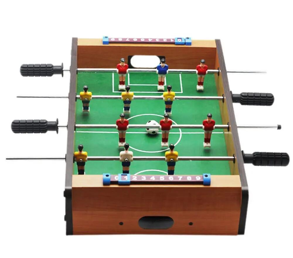 Joc fotbal de masa pentru copii, lemn, 51 cm 2/4
