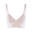 Bügelloser BH bequemer Halt Damen - LONGLINE BRALETTE rosa