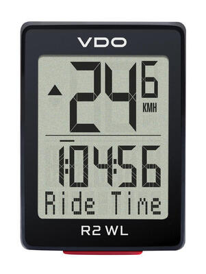 VDO R2 WL Drahtloser Fahrradcomputer für Aktive Radfahrer