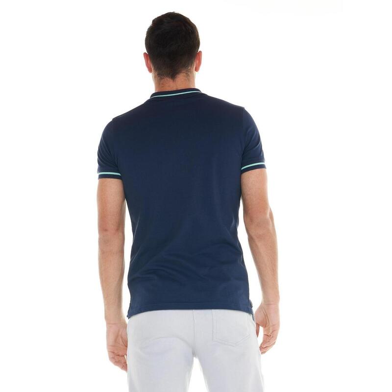 Polo de manga corta para hombre Leone Bold Color