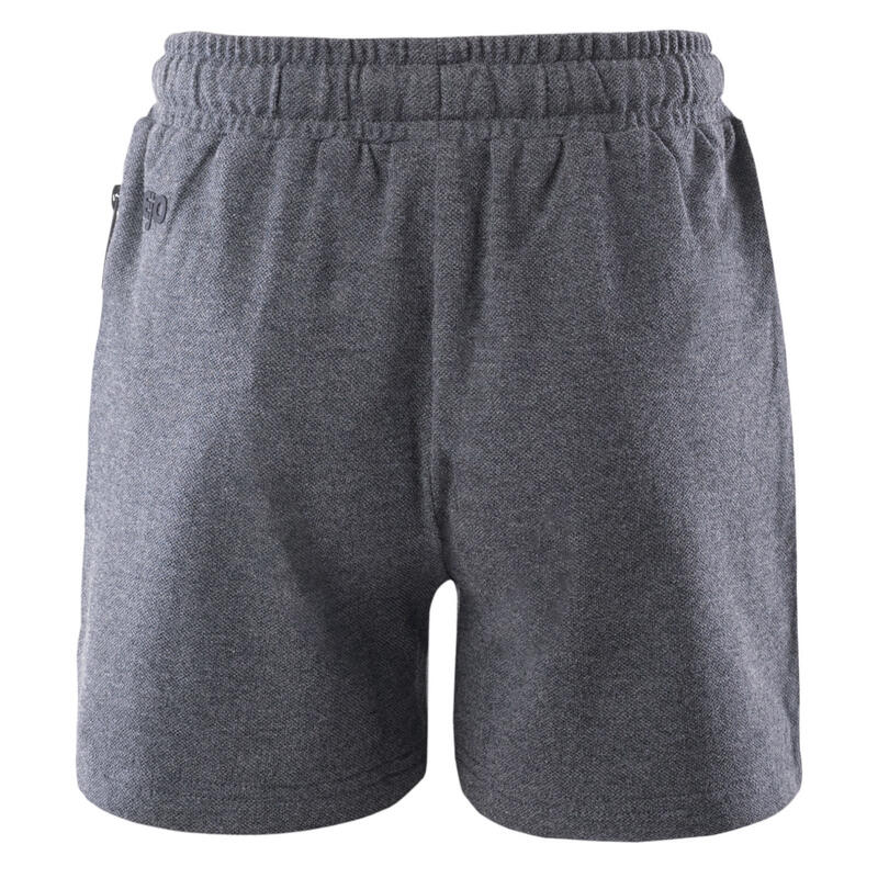 Short EDDY KDB Enfant (Gris foncé / Noir)