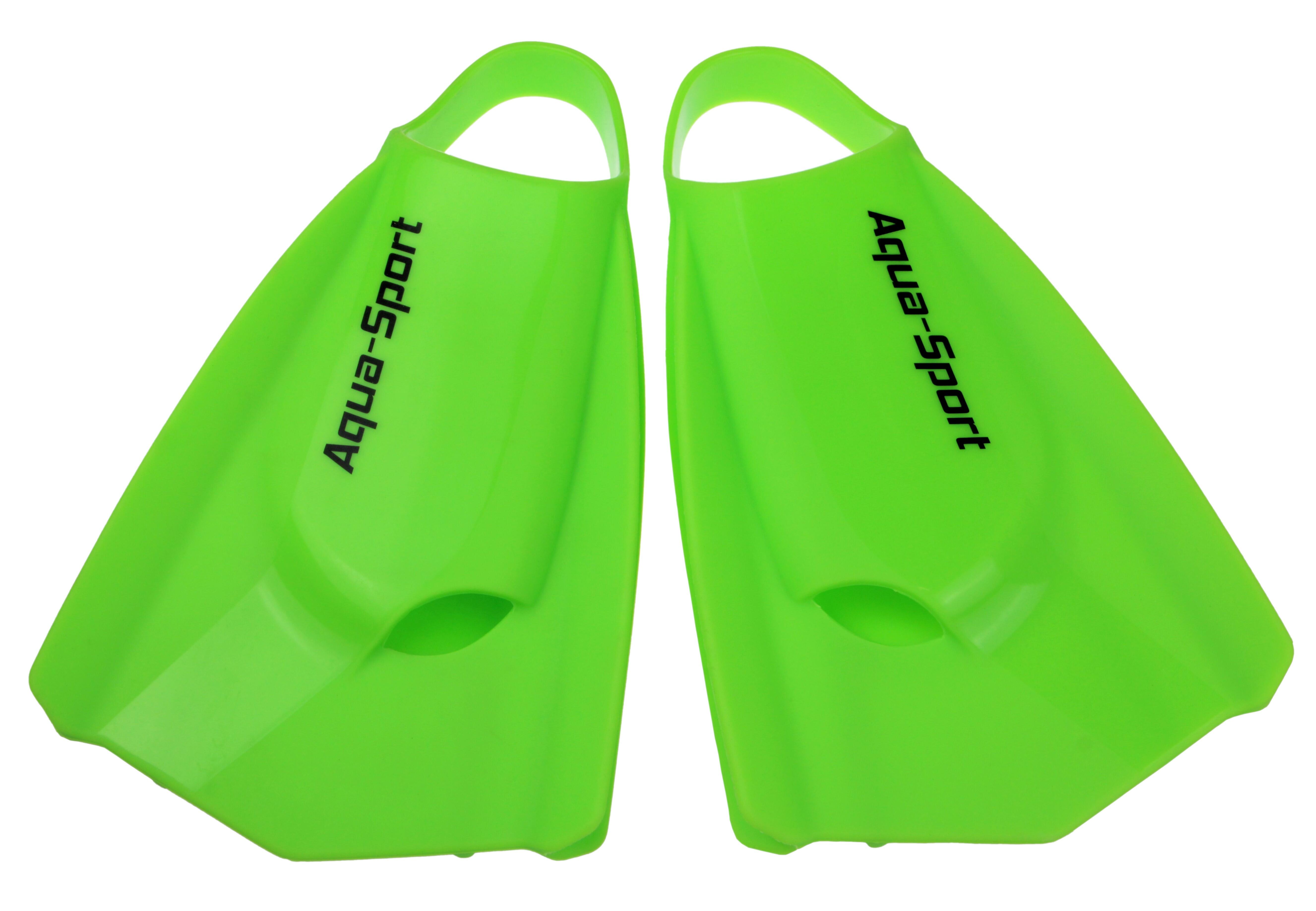 Płetwy treningowe do pływania krótkie na basen Aqua-Sport Fins Pro