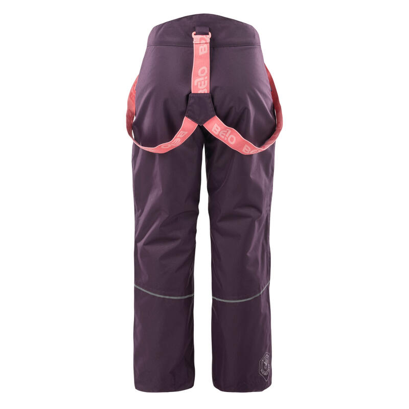 Pantalon de ski JARMO Enfant (Violet foncé / Rose saumon)