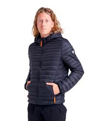 Veste homme avec capuche et zip Leone Basic
