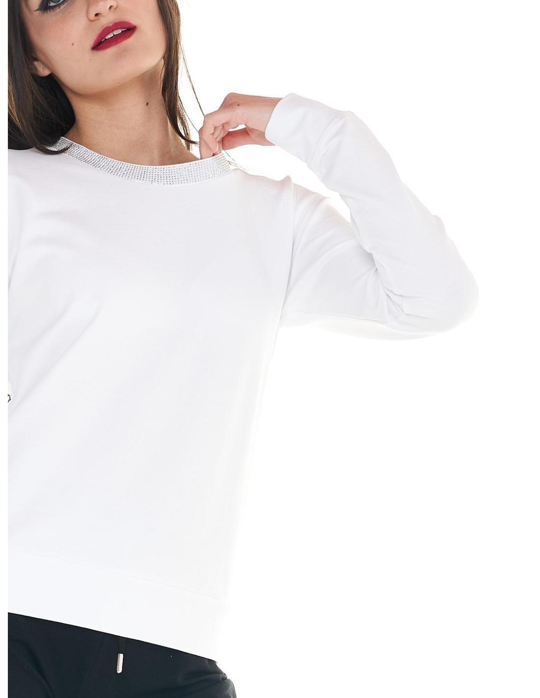 Sweat ras du cou femme Leone Cristal Shine 5/6
