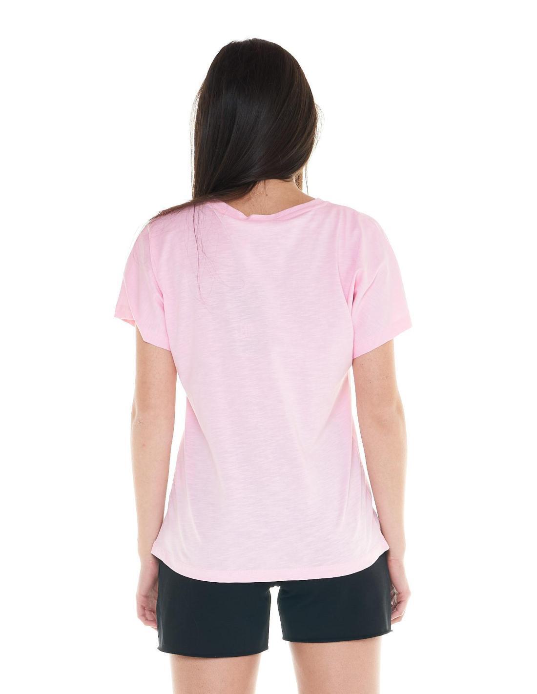 T-shirt femme Cristal Shine gros logo 4/5