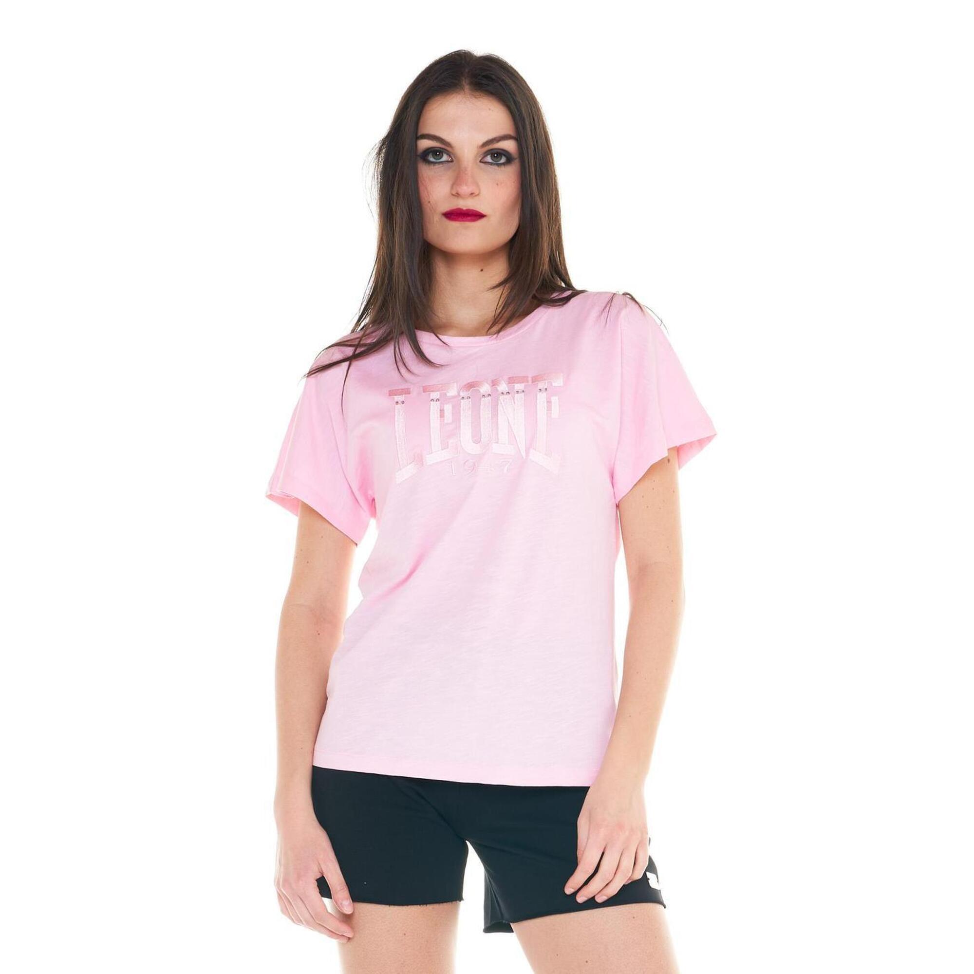 Damski t-shirt Cristal Shine z dużym logo