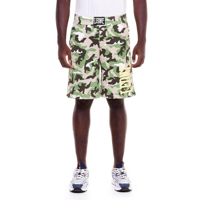 Pantalones cortos deportivos para hombre camuflaje Leone Bold Color